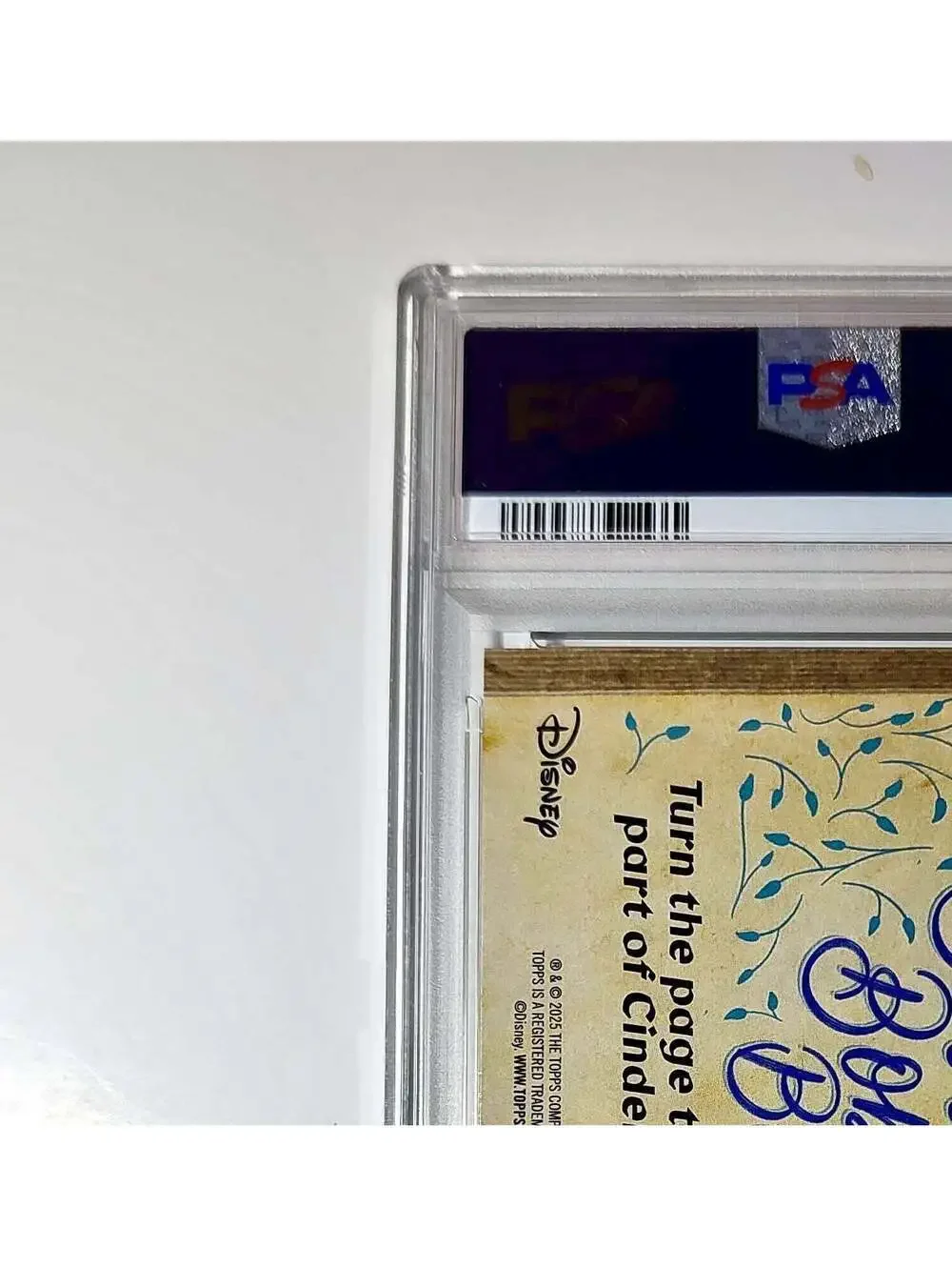 Why she must be… Cinderella's Fairy Godmother! 2025 Topps Disney #C75-12 PSA 10